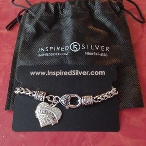 Inspired Silver bracelet for Little Sister